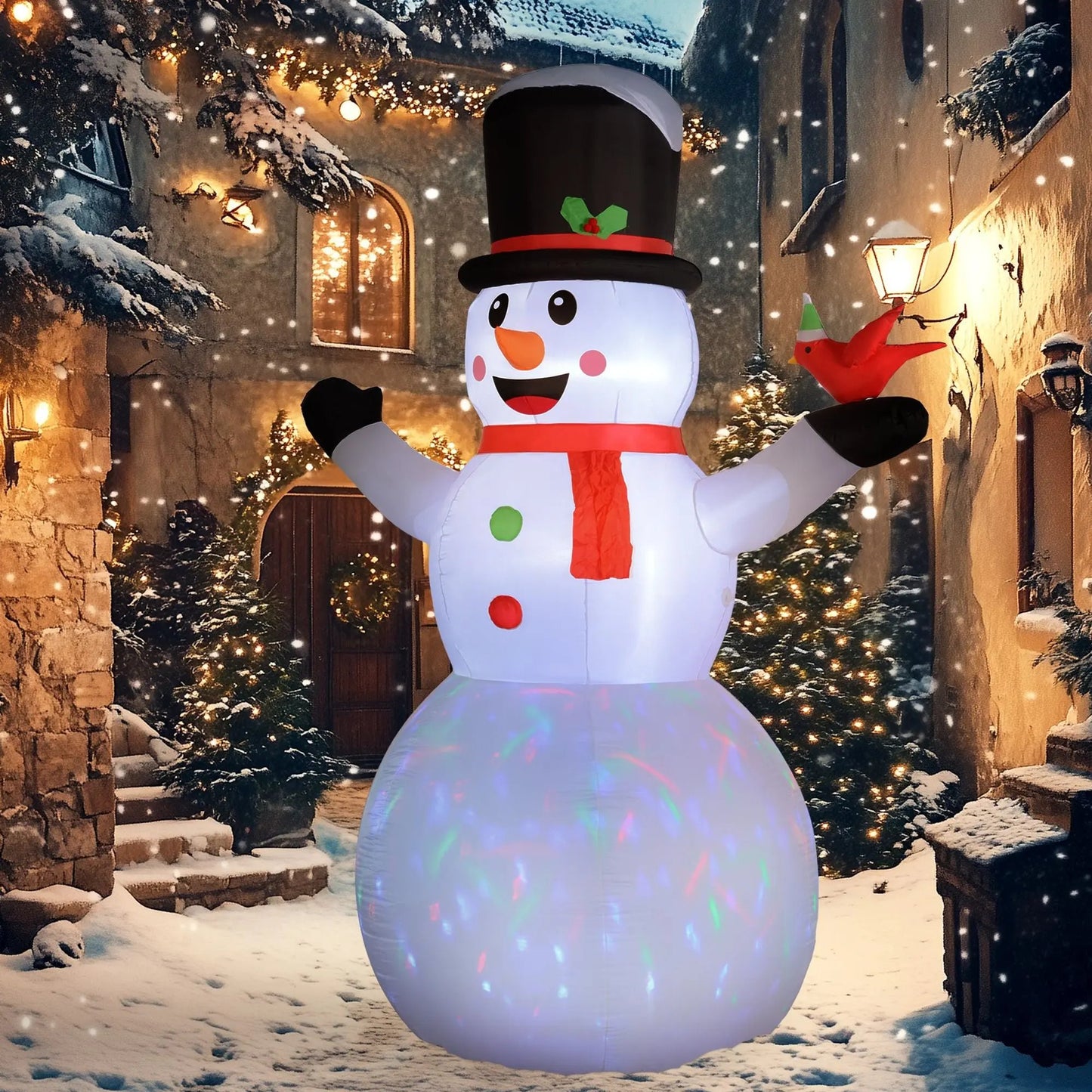 12FT Giant Inflatable Snowman – 