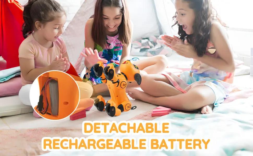 VEVOR Interactive RC Robot Dog Toy – Talking, Dancing & Programmable Smart Pet for Kids w/ Voice, Gesture & Remote Control Product vendor Home Goods Revolution